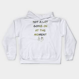 Not a lot going on at the moment Kids Hoodie